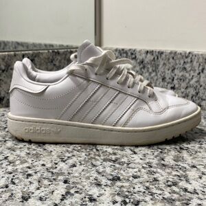 Adidas Classic White Leather Sneakers